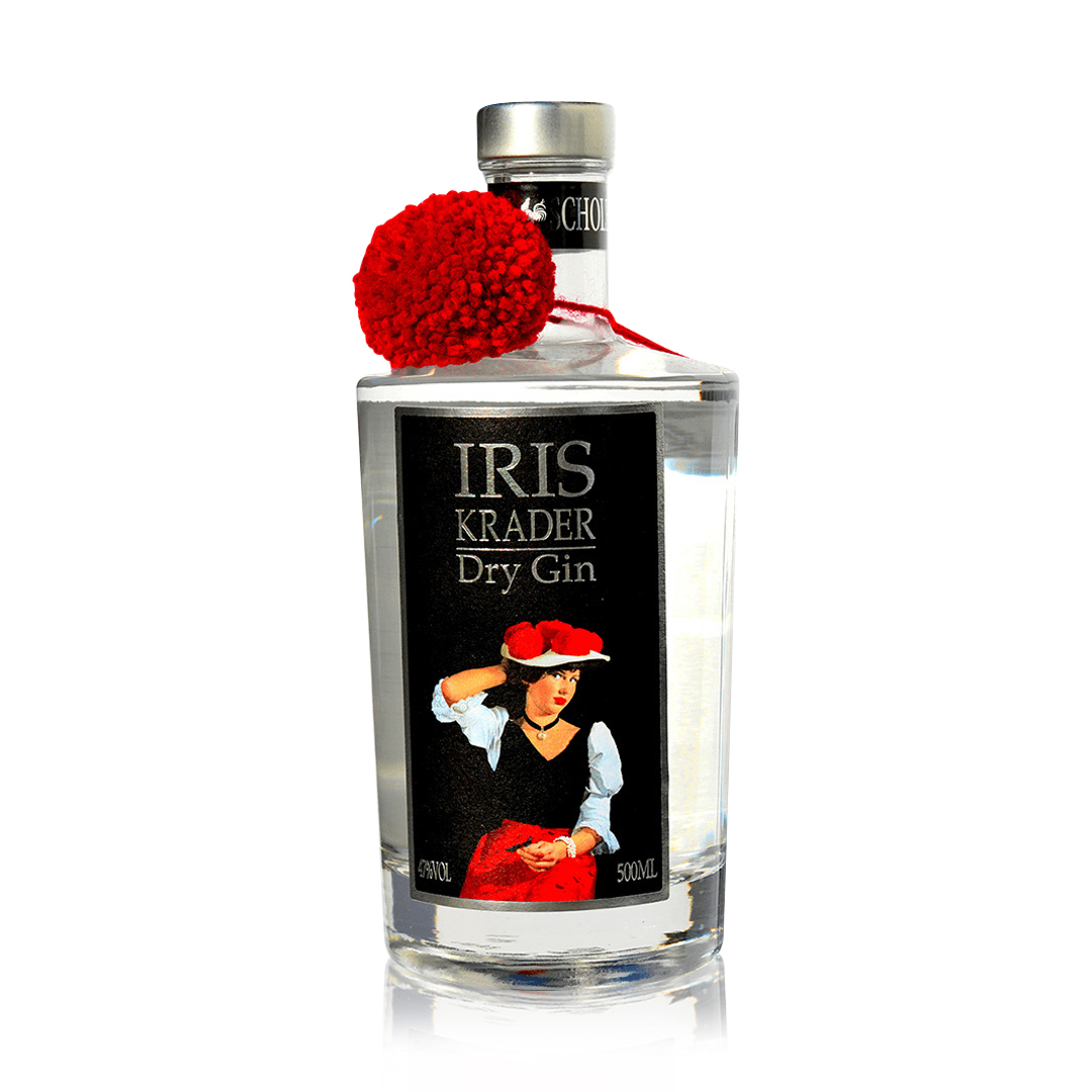 Iris Dry Gin 50 cl / 10 cl Flasche